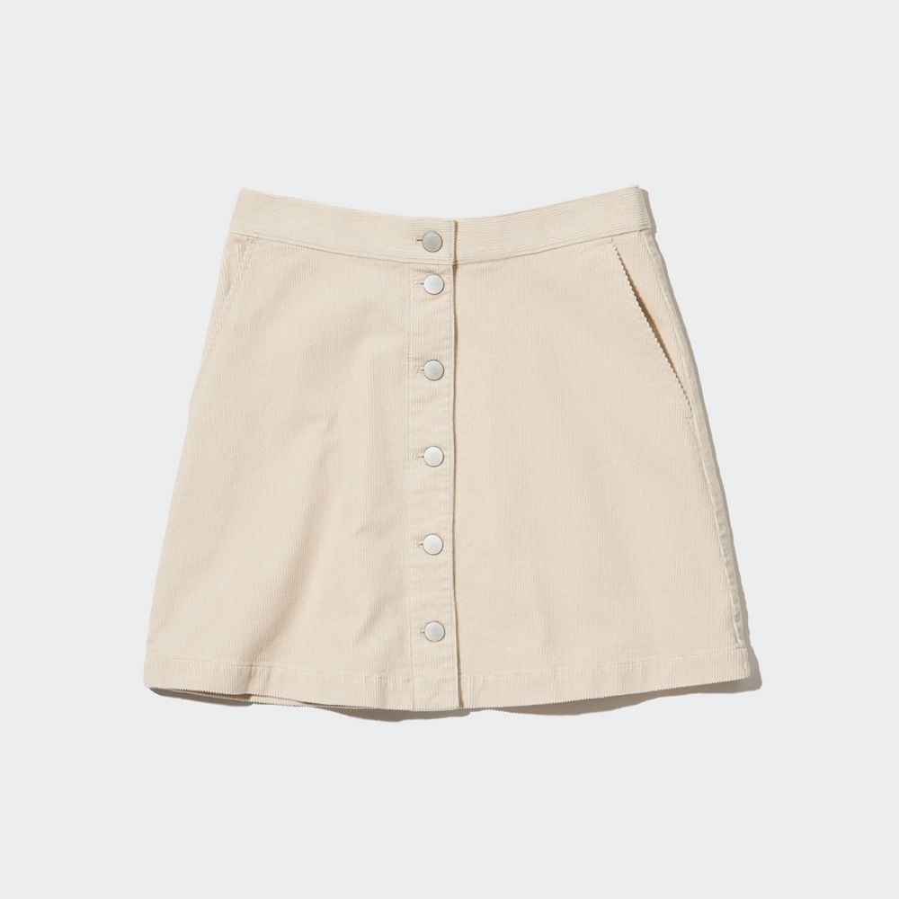 Corduroy Mini Skirt